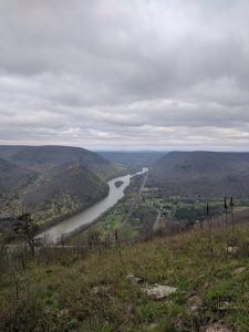 Hyner View - Humble Hill - looking down at valley below