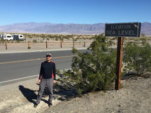 Death Valley National Park - Stovepipe Wells - Elevation Sea Level